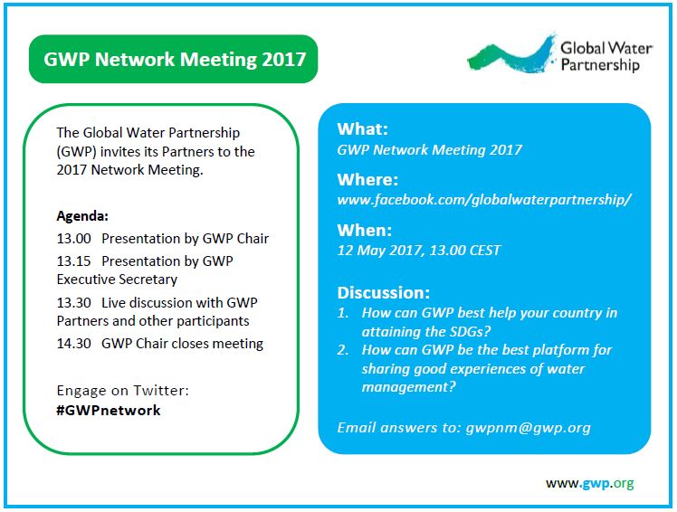 Network meeting invitation and agenda