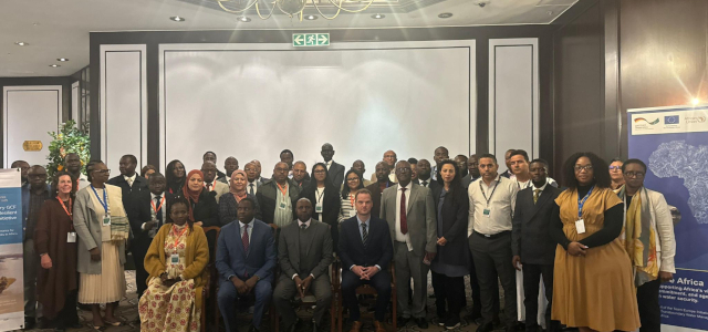 Representatives of various AU Member States who attended the training pose for a group photo