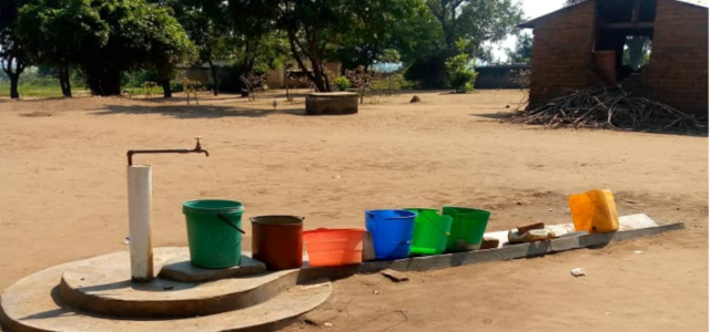 Dry tap at Kalima School