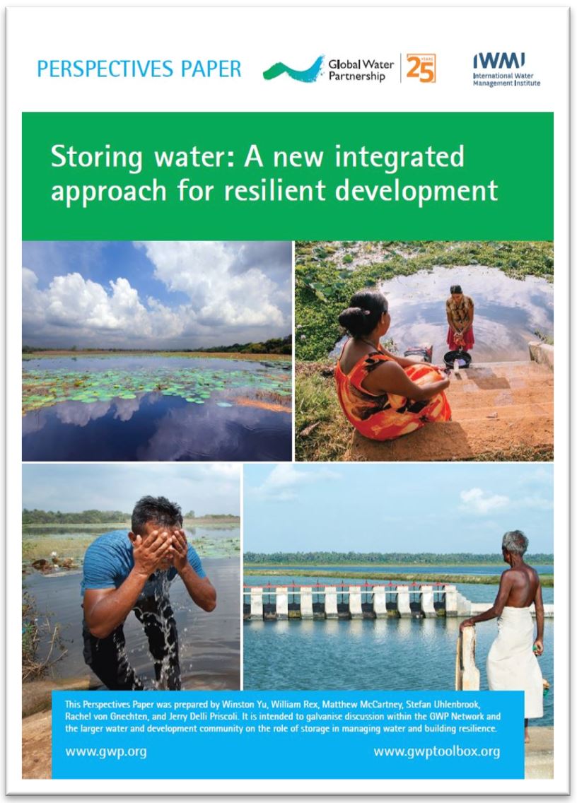 Perspectives Paper on Storing Water