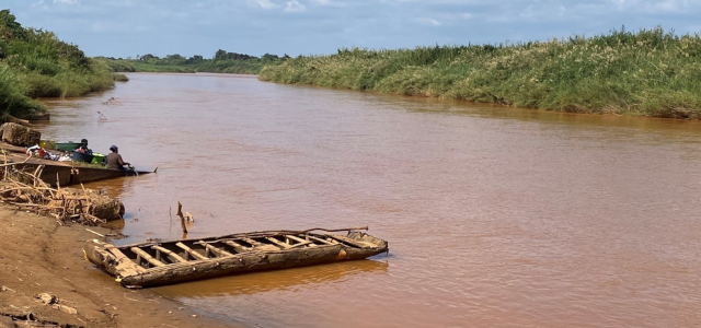 Women doing laundry in river