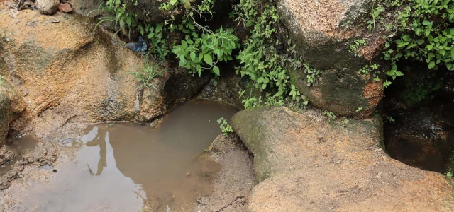 a well in residential Malawi
