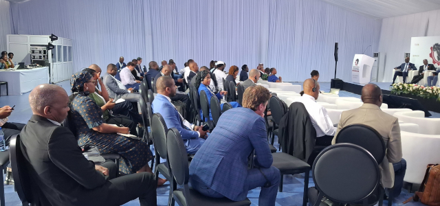 Part of the audience at the high-level Roundtable on Early-Stage Financing for PIDA–AIP Water Projects 