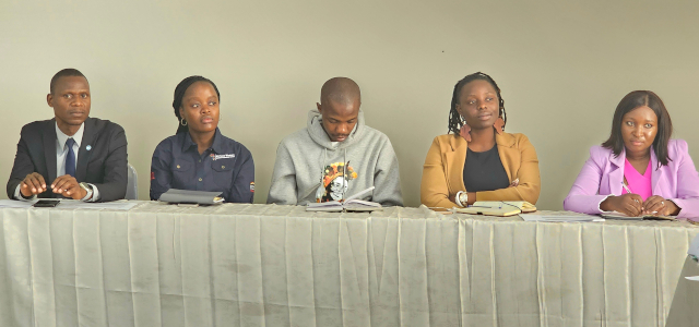 Youth hold a Panel Discussion during the Youth Dialogue