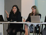 Fabiola Tábora, GWP CAM y Milenka Sojachenski, GWP SAM