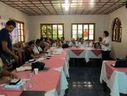 Taller GIRH con periodistas