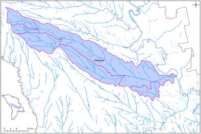 Map of Bic River Basin 