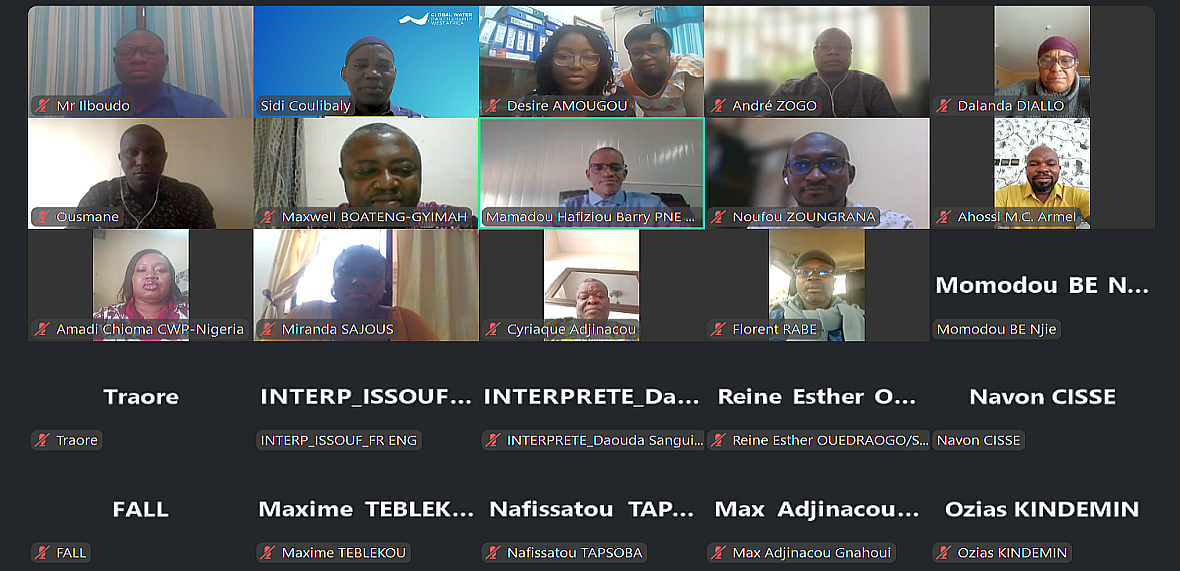 Training and Coordination Meeting GWP-WA / CWP: A Consolidated Regional Dynamic Online