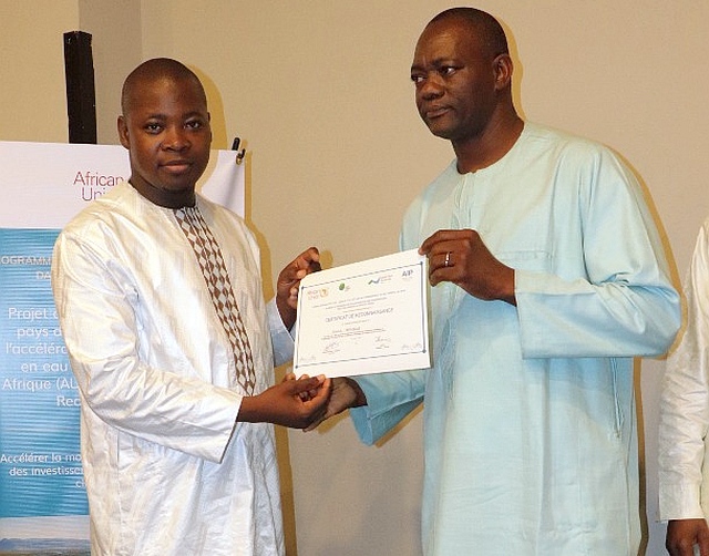Remise certificat Siaka Dembélé